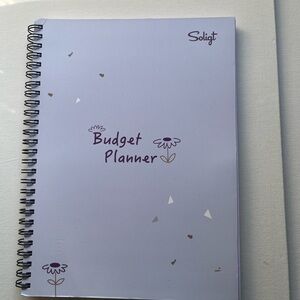 Lavender Budget Planner - Spiral-Bound Home Office Planner